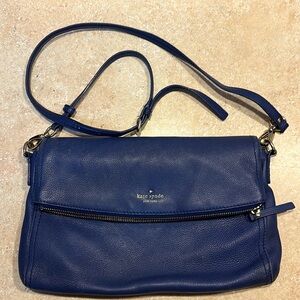 Like New Condition Kate Spade New York Cobble Hill Carson Bag Blue